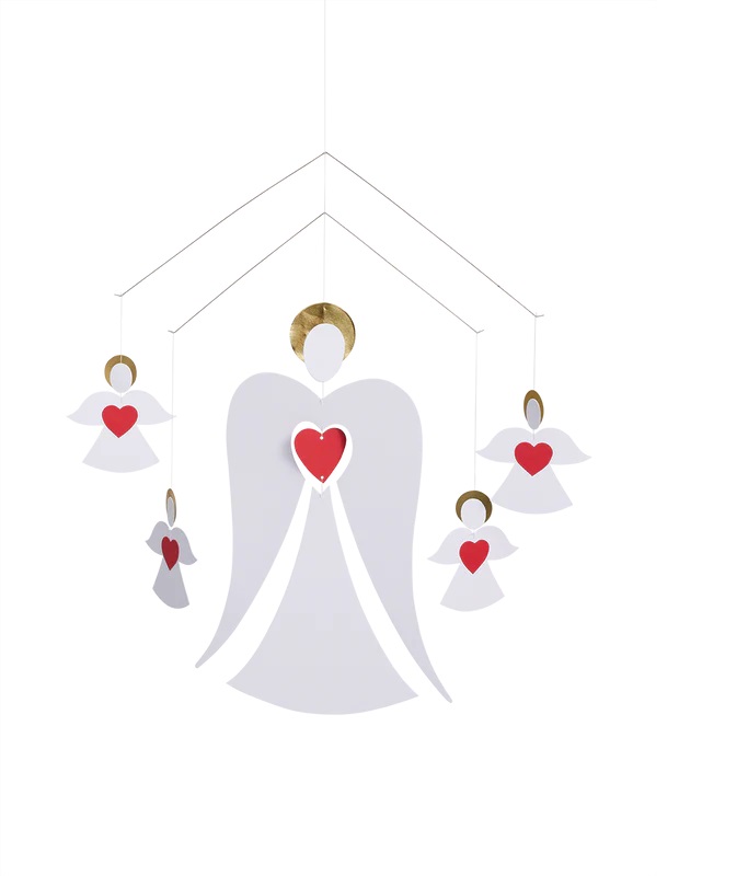 Flensted Mobiles Engel Familie Mobile