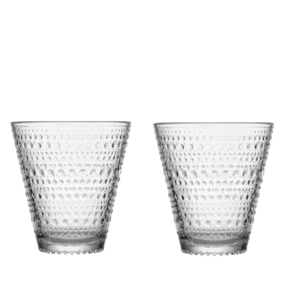 iittala KASTEHELMI Glas 30cl 2 Stück in der Farbe klar