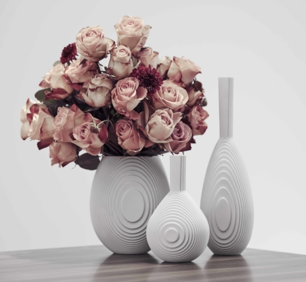 FLOW Porzellan Vasen von architectmade