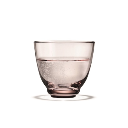 Holmegaard FLOW Wasserglas in rosé