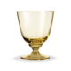 Holmegaard FLOW Glas mit Fuss 35cl Amber