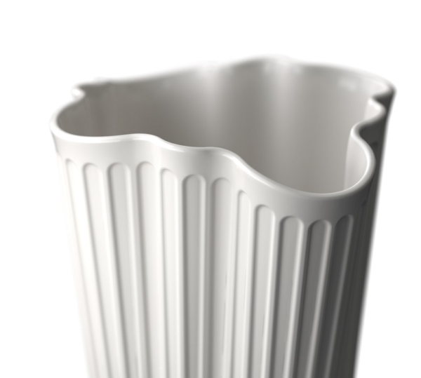 Hammershøi UNFOLD VASE von Kähler - Dateilansicht Öffnung -
