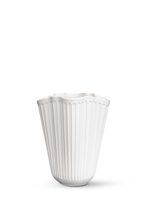 Kähler Hammershøi UNFOLD Vase 20,5cm weiss – Bild 8