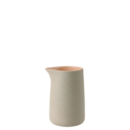 EMMA Milchkanne 30cl von Stelton - aussen grau/ innen rosé
