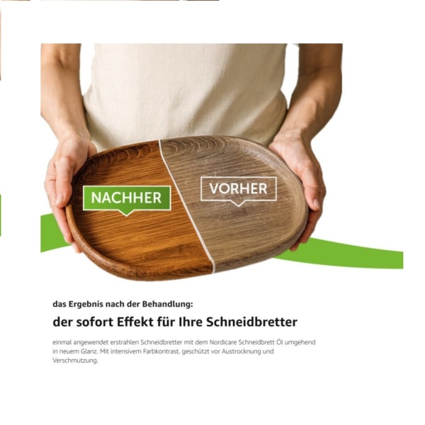 Nordicare Schneidbrett-Öl  lebensmittelecht – Bild 2