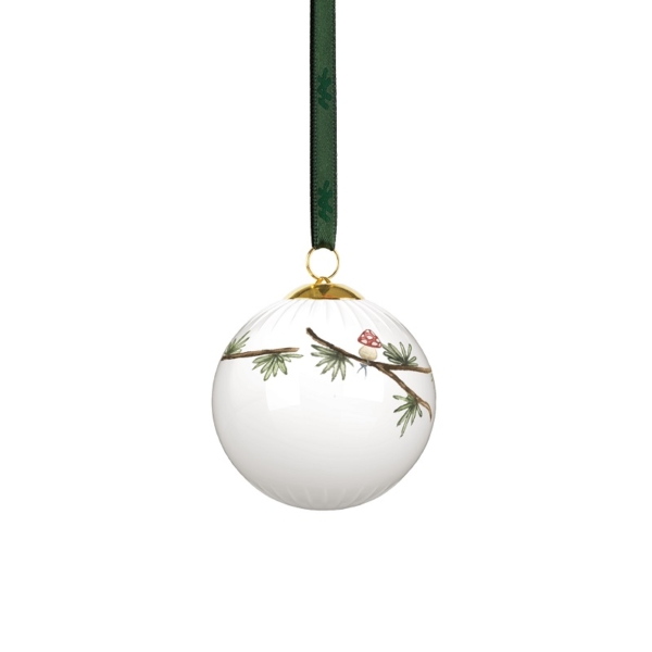 Kähler Design Weihnachtskugel 2025 aus Porzellan ø 6cm – Bild 7