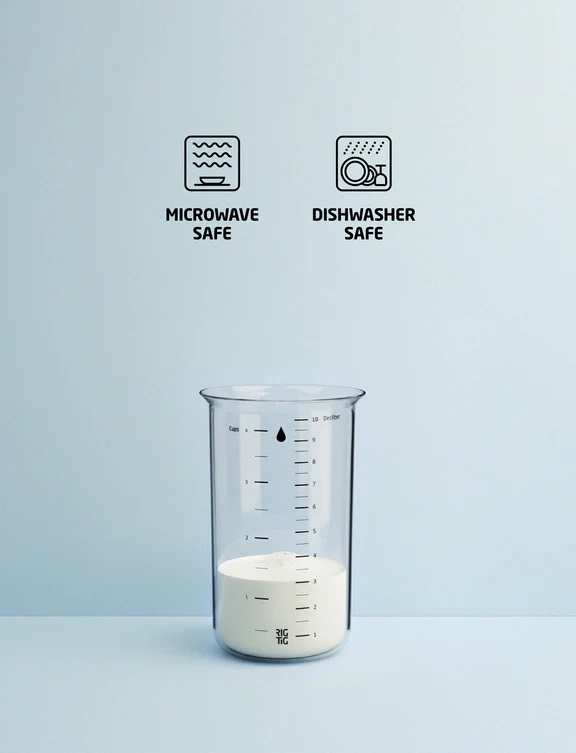 RIG-TIG Messbecher MIX-IT 1l Borsilikatglas – Bild 2