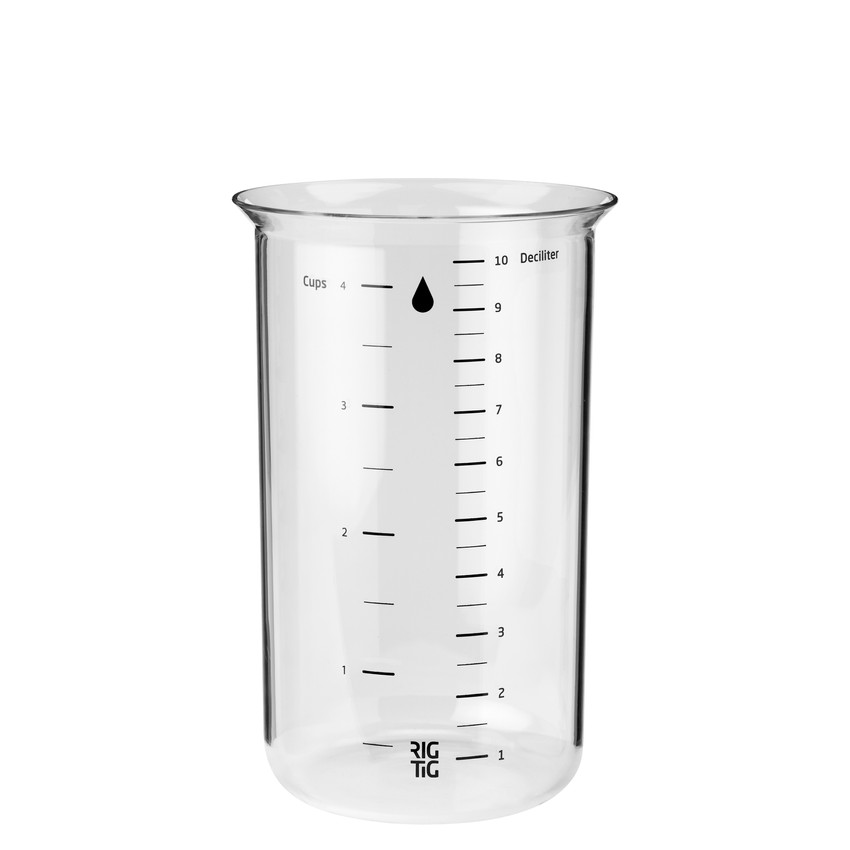 RIG-TIG Messbecher MIX-IT 1l Borsilikatglas
