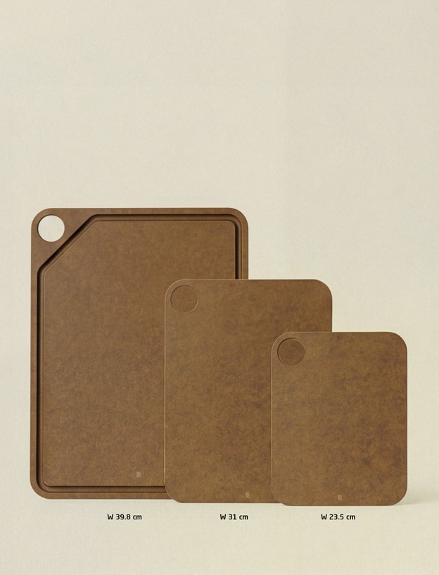 RIG-TIG CUT-IT Schneidebrett braun in 2 Größen – Bild 4