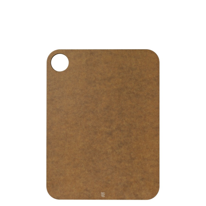 RIG-TIG CUT-IT Schneidebrett braun in 2 Größen