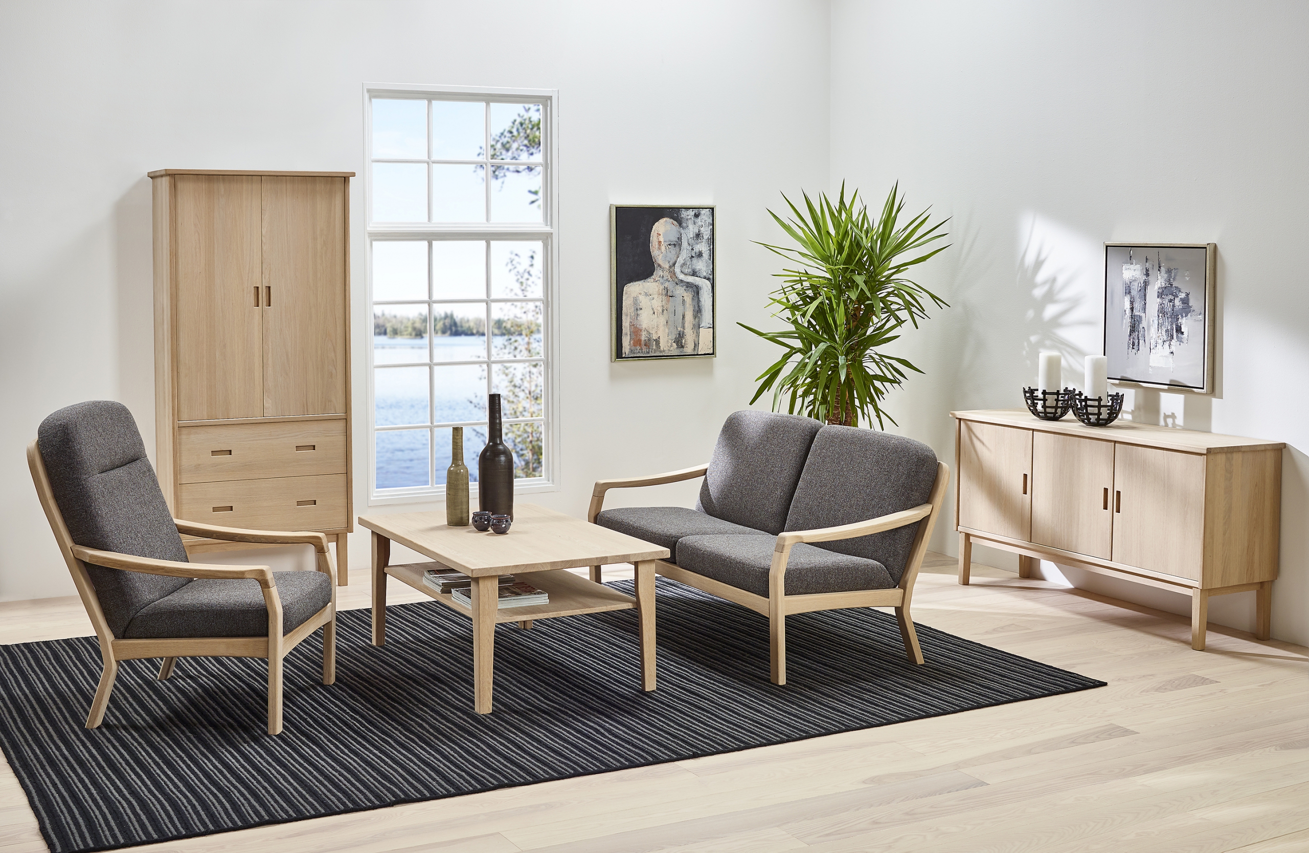 Dyrlund Sofa 2-sitzig 1260K – Bild 3