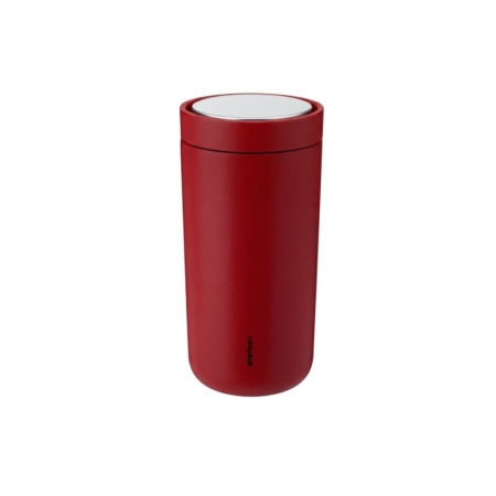 Stelton To Go Click Thermobecher 0,4 l Soft Cherry Red