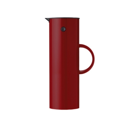 Stelton EM77 Isolierkanne 1 Liter in Cherry Red